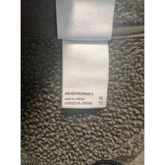 The North Face Mens XL Olive Green Half-Zip Sweater Fleece Pullover With Sleeve - Picture 5 of 9